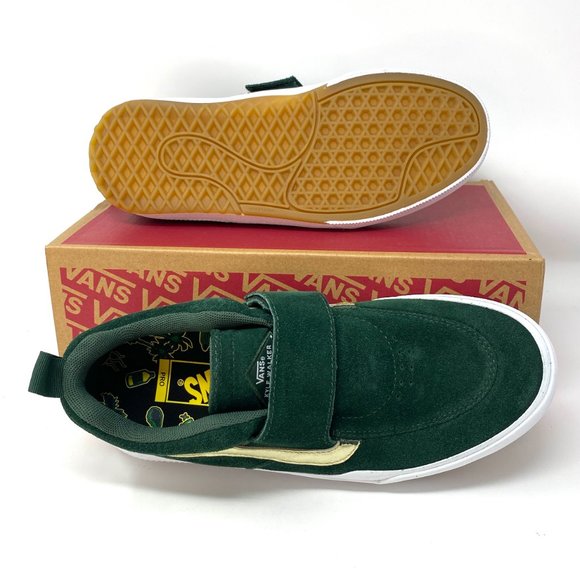 🍃Sale🍃 VANS Kyle Pro 2 Snake Junt Forest Gold Suede Women's Size VN0A4UW30WC - Picture 2 of 11